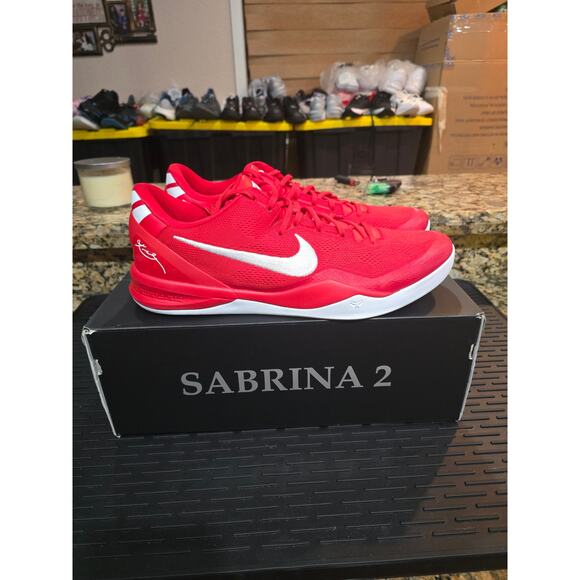 Nike Kobe 8 Protro 'University Red' - HM6469-600 SIZE 17 - Picture 4 of 7